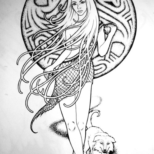 Kraka art nouveau WIP